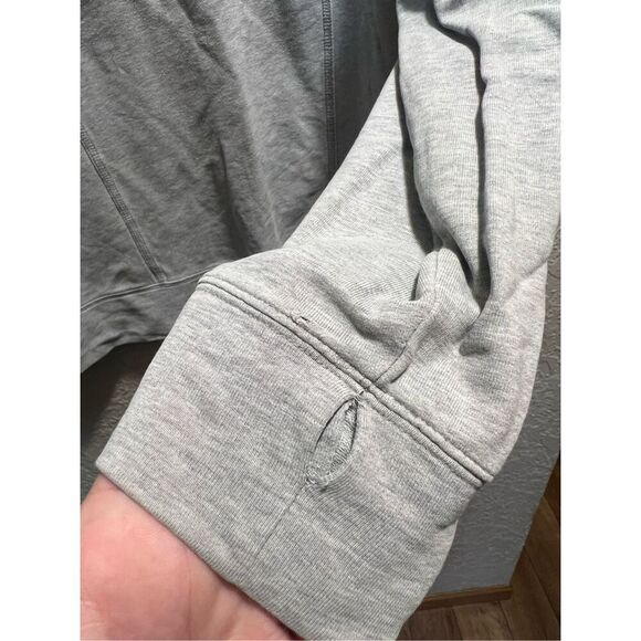 Tommy Hilfiger Grey Snap Button Up Woman’s Hoodie Size 1X -Flaw On Sleeve - Picture 14 of 16